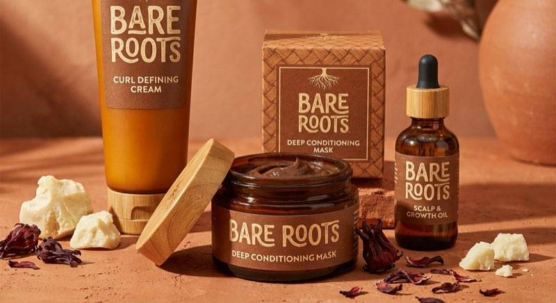 BARE ROOTS haircare collection